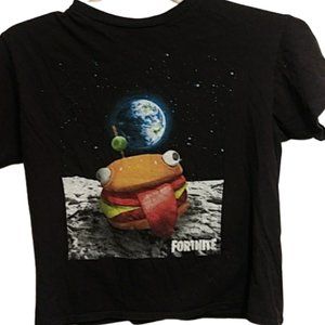 Fornite Burger T Shirt Size Large 10-12